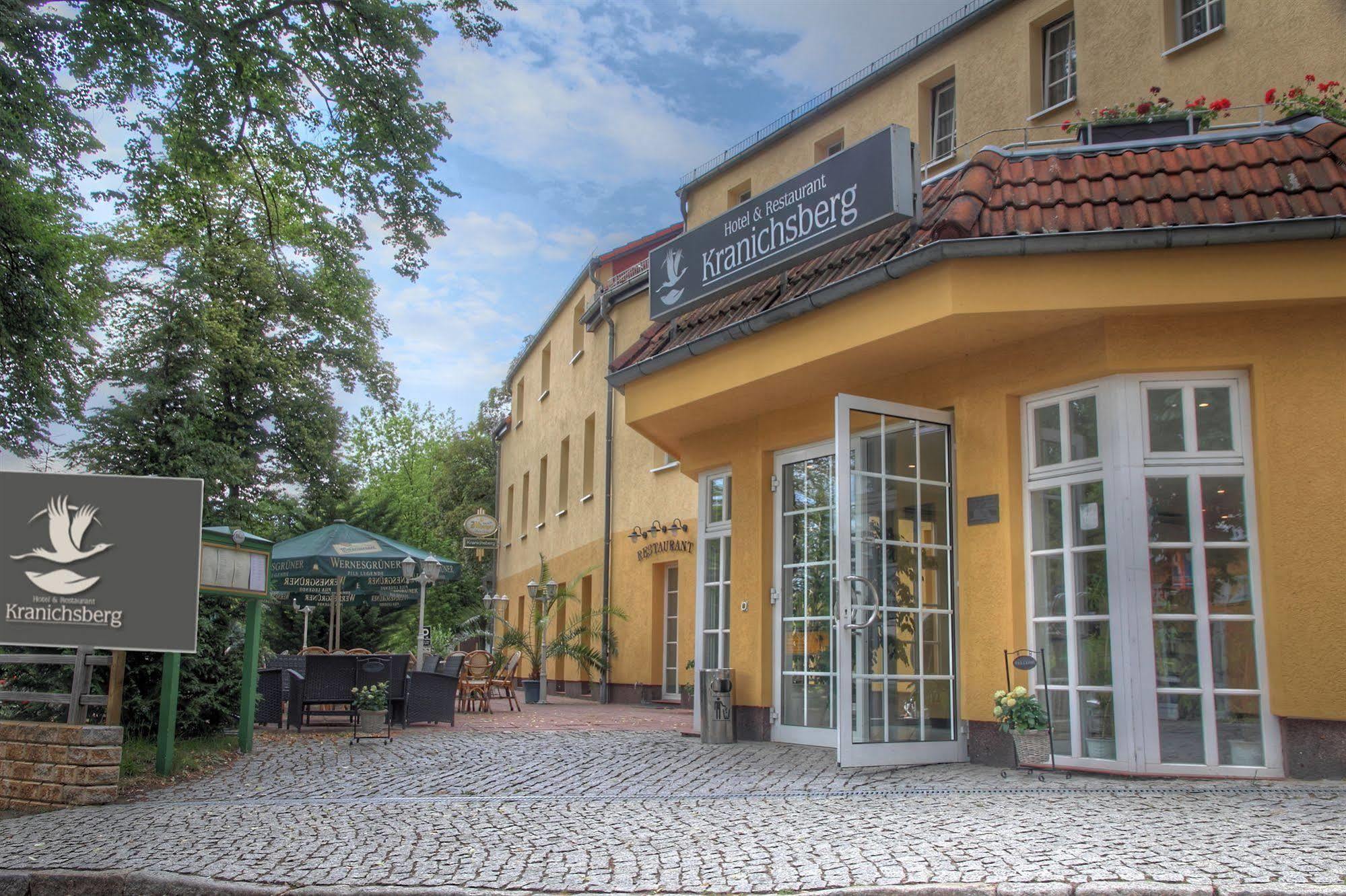 Hotel Und Restaurant Kranichsberg Woltersdorf  Dış mekan fotoğraf